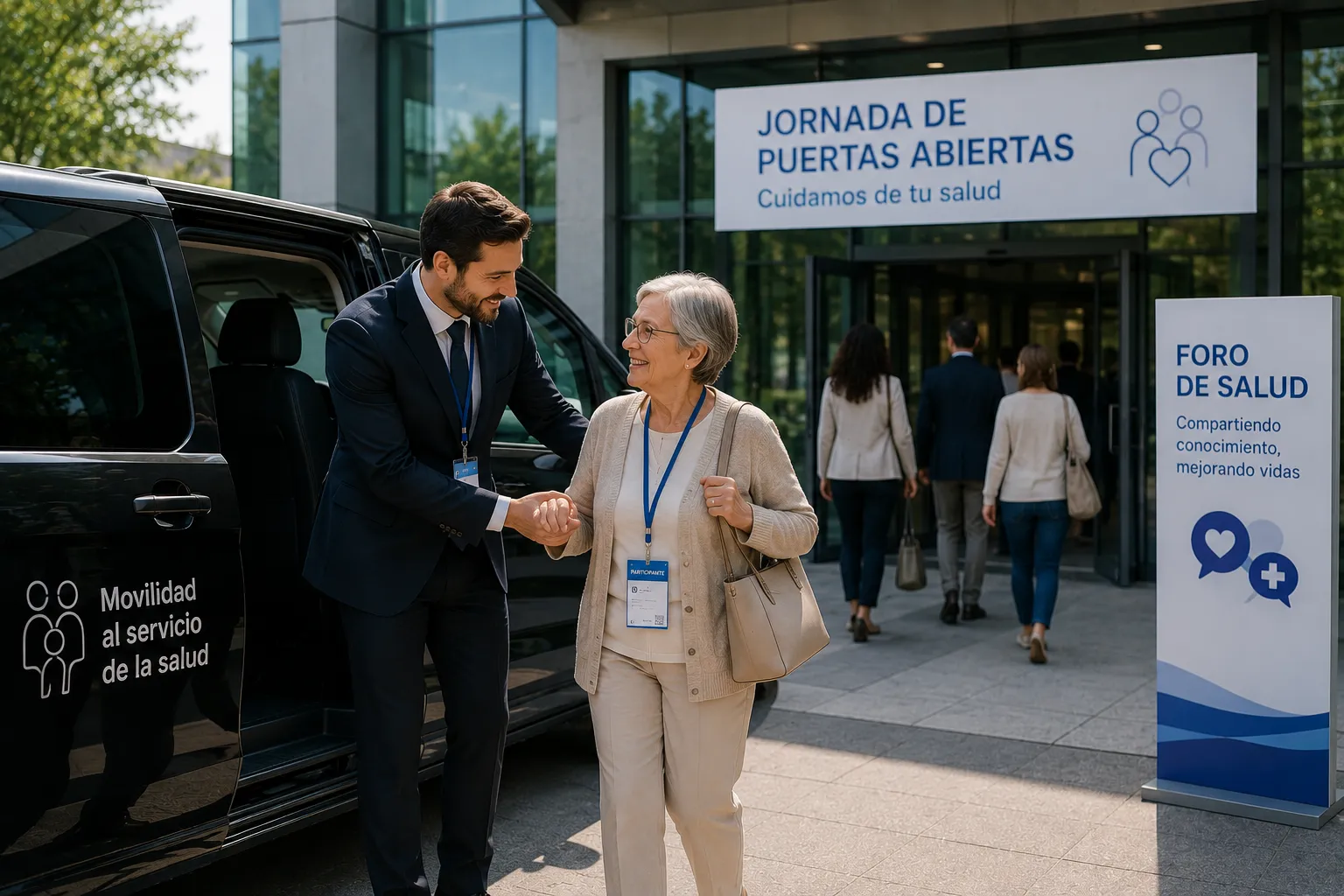 Desplazamientos elegantes y seguros para el cierre del congreso